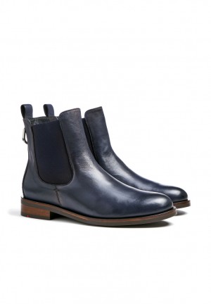 LLOYD ANKLE BOOTS Smart shoes Dam Blå | OZC564973